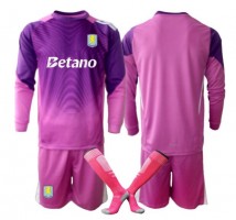 Aston Villa Bramkarskie Koszulka Trzecia dzieci 2025-26 Długi Rękaw (+ krótkie spodenki) Aston Villa Bramkarskie Koszulka Trzecia dzieci 2025-26 Długi Rękaw (+ krótkie spodenki)